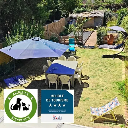 בית נופש Maison Familiale Deco Vintage Jardin Parking Puy Dufou *